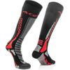 Acerbis MX Pro Socken, schwarz-rot, Größe S M